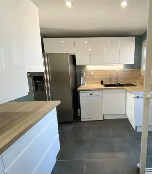 Rénovation cuisine complète sur mesure à Le Pradet